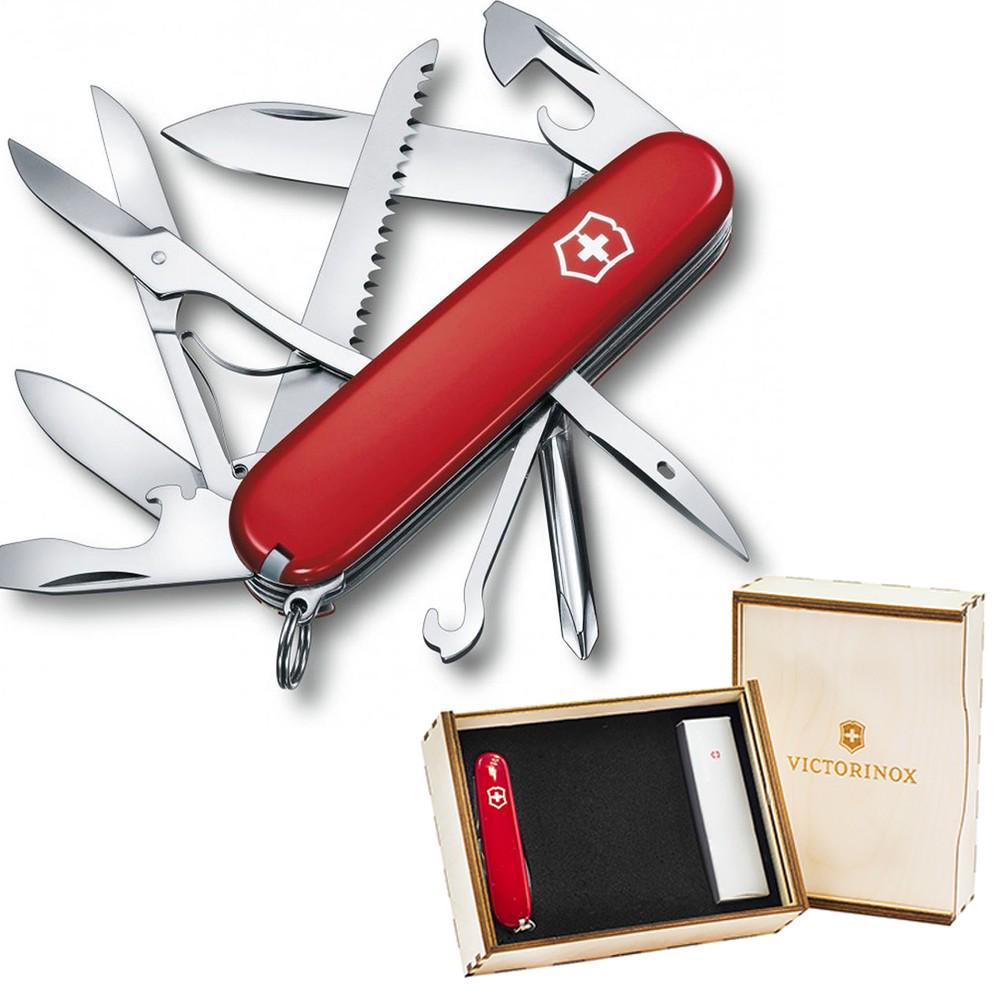Комплект Victorinox нож швейцарский Fieldmaster 1.4713 91 мм в подарочной коробке (vix-2)