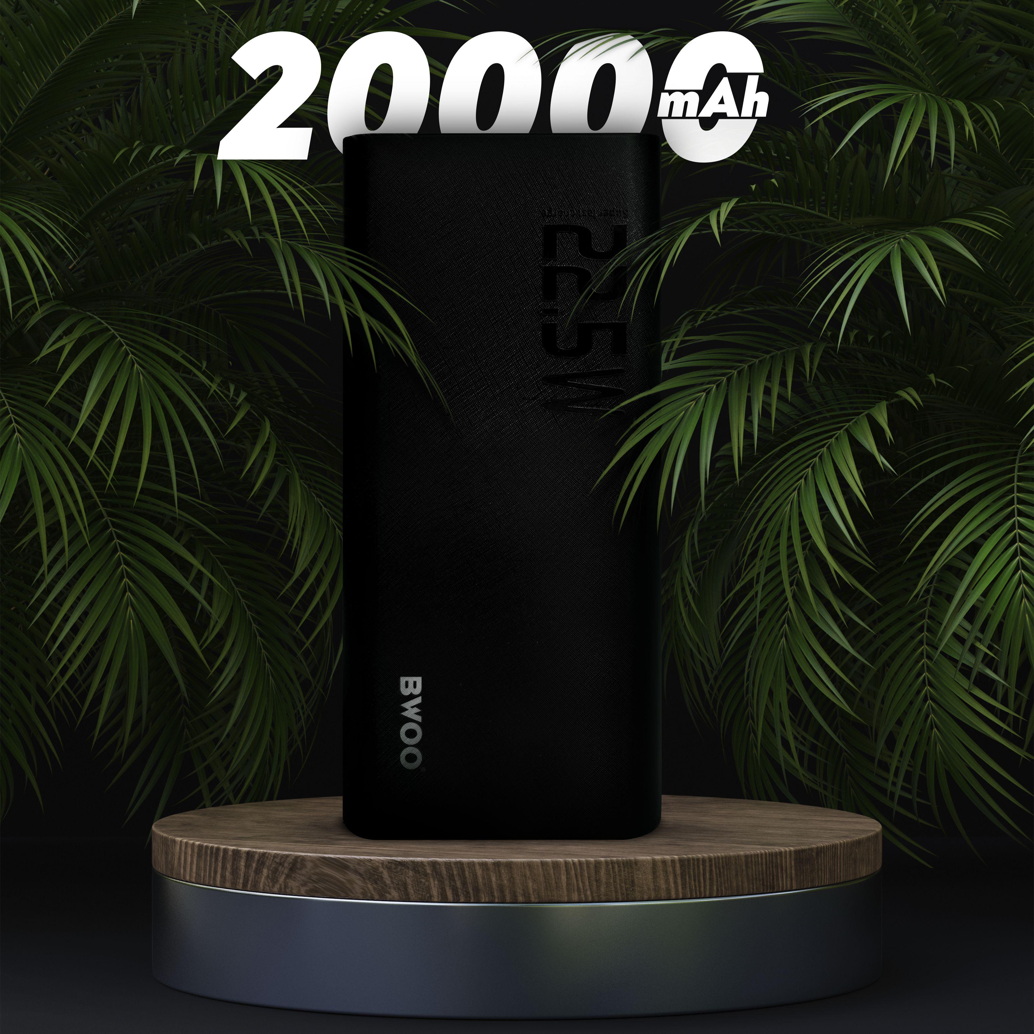 Повербанк BWOO BO-P44 быстрая зарядка 20000 mAh QC3.0 PD (180) - фото 3