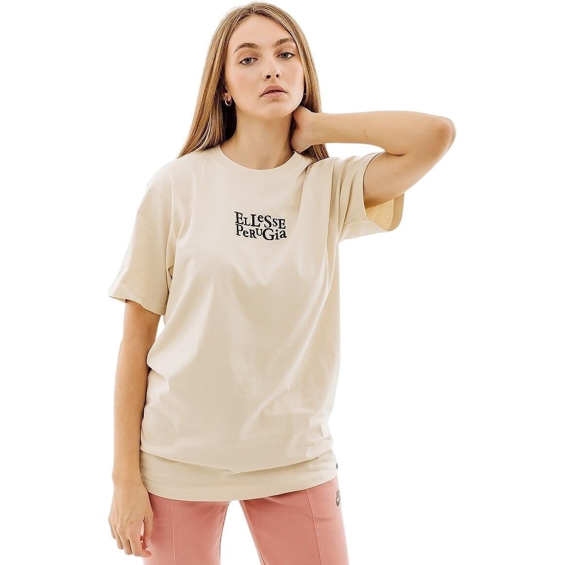 Футболка женская Ellesse TEE SGT19165-904 S Бежевый (62569-45) Футболка женская Ellesse TEE SGT19165-904 S Бежевый (62569-45)