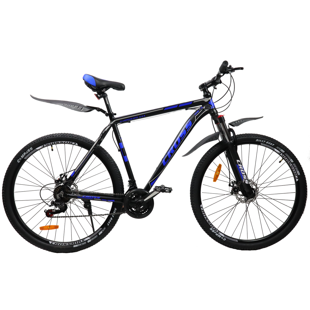 Велосипед Cross Hunter 29" 22" Чорно-синій