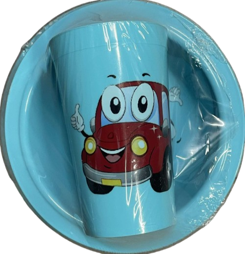 Посуд дитячий Stenson PB-126 Сонечко 3 прежмета Блакитний (23689184) - фото 1 Посуд дитячий Stenson PB-126 Сонечко 3 прежмета Блакитний (23689184) - фото 1