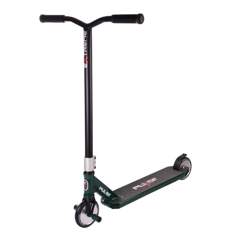 Самокат трюковый TR21008 RL7T Extreme Motion PULSE 2-х колесный/PU 120 мм Зеленый