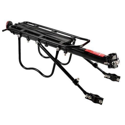 Велобагажник Hongsenbike консольный HS-601 алюминий 24-29" Черный