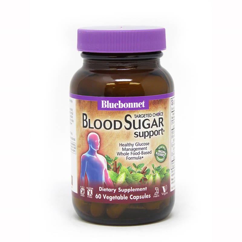 Натуральна добавка Bluebonnet Nutrition Targeted Choice Blood Sugar Support 60 вегакапс. (5166)