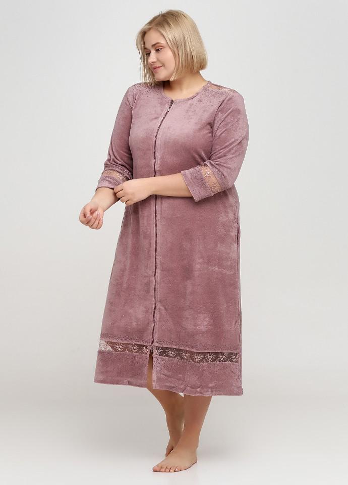 Халат Wild Love 3XL Пудровый (966)