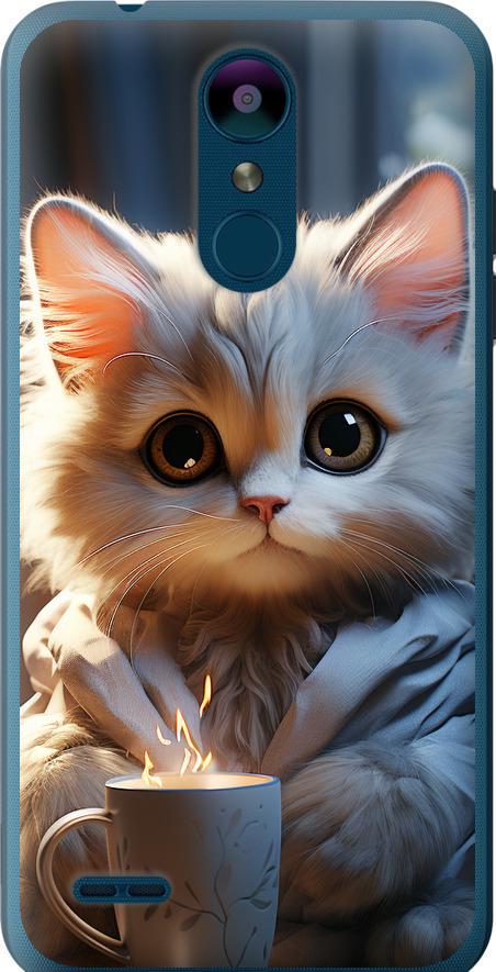 Чехол на LG K8 2018 White cat (5646u-1384-42517)
