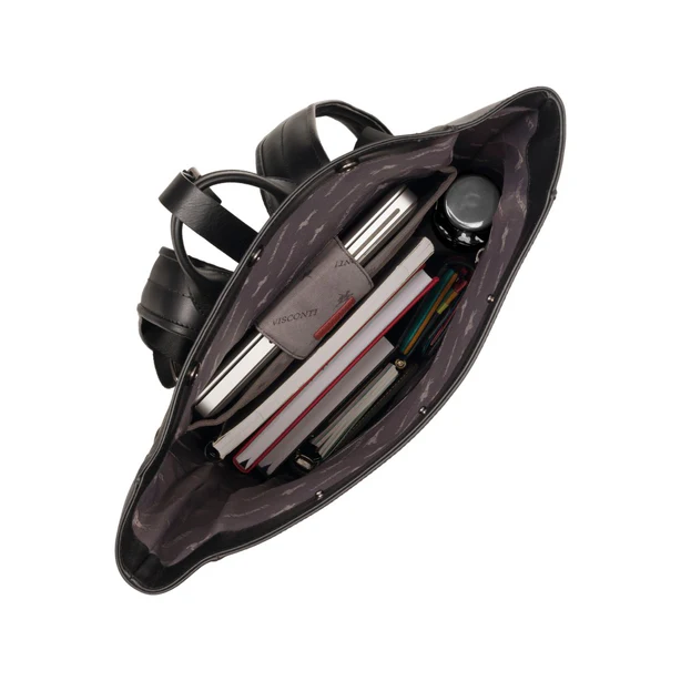 Городской рюкзак кожаный Visconti TC90 Transporter 14" Black - фото 6 Городской рюкзак кожаный Visconti TC90 Transporter 14" Black - фото 6