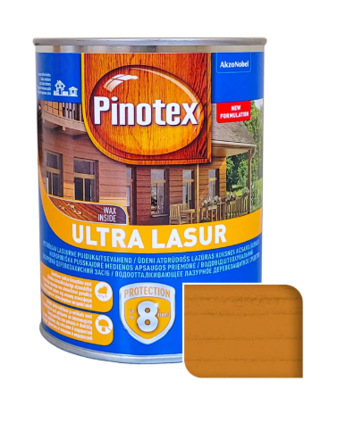 Средство деревозащитное Pinotex Ultra Lasur 1 л Калужница (5302279)