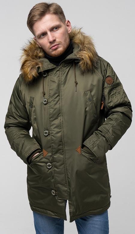 Куртка аляска Top Gun N-3B Parka XL Olive (TGN-3BOXL) - фото 2