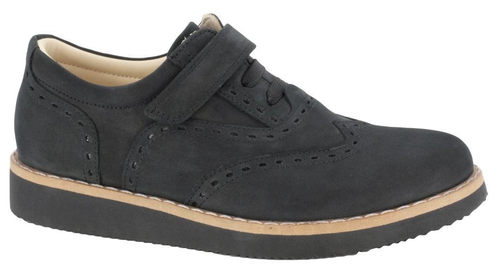 Туфлі дитячі Topitop для хлопчиків 805 нубук р. 35 Чорний