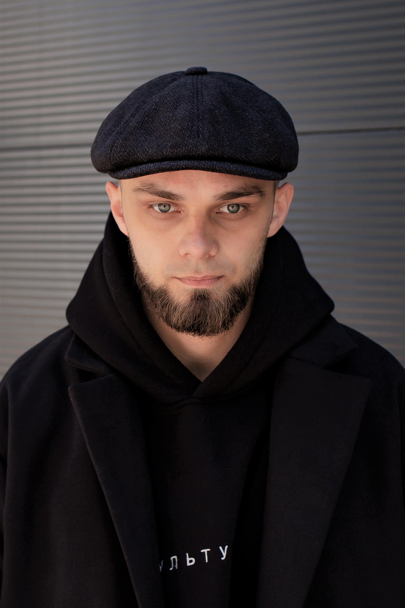Кепка восьмиклинка Without 59 man Black (L8048791)