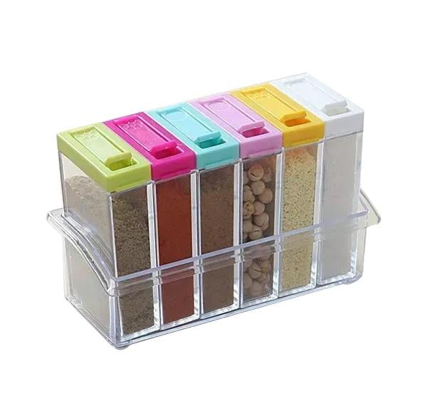 Набор специальных емкостей с подставкой 6 шт.