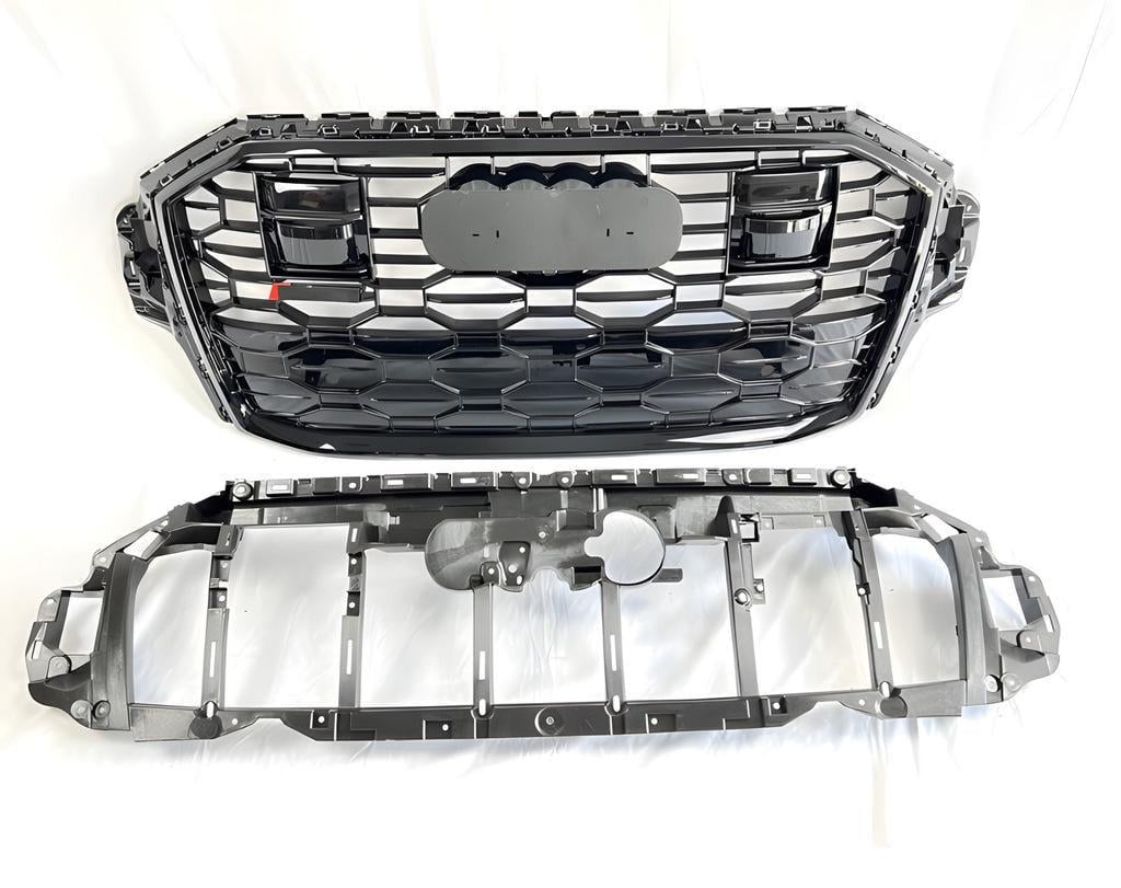 Решетка передняя GT Tuning RSQ-Style для Audi Q7 2015-гг. пластик Черный (26691680)