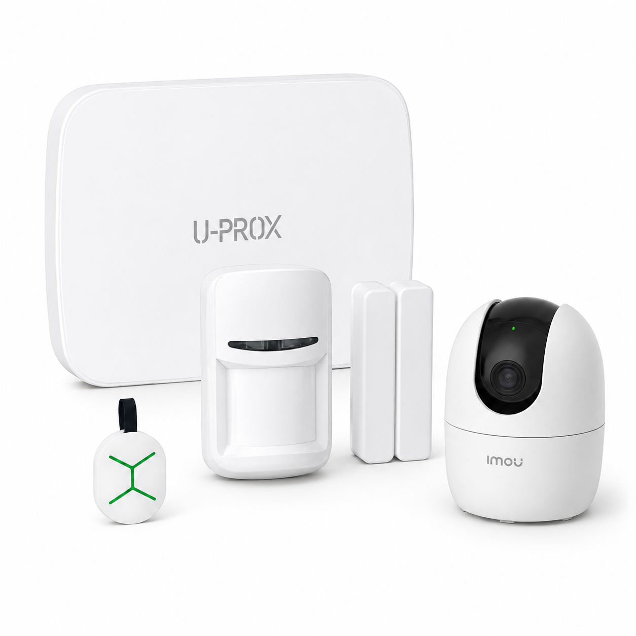 Комплект сигнализации U-Prox MPX LE KF kit и IPC-K2EP-3H3W до 4800 м White (36944049)