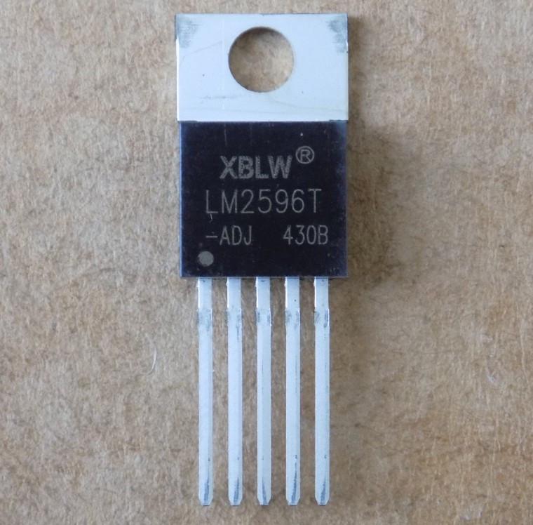 Микросхема LM2596T-ADJ LM2596-ADJ/TO220-5 (29063)