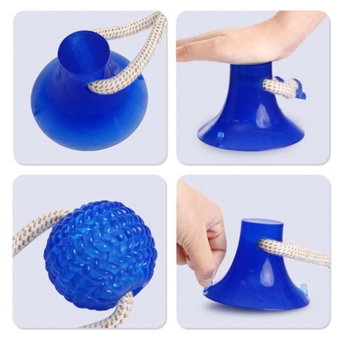 Игрушка для собак канат на присоске с мячом WM-60 - фото 4 Игрушка для собак канат на присоске с мячом WM-60 - фото 4