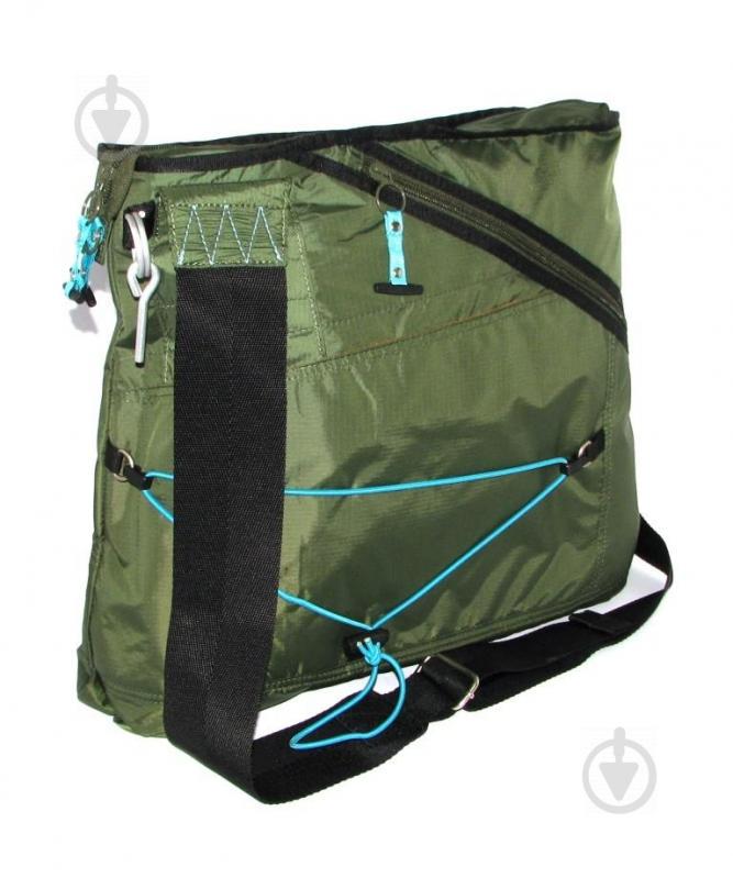 Сумка на плечо INVICTA SHOULDER COLD BLOOD Green - фото 3