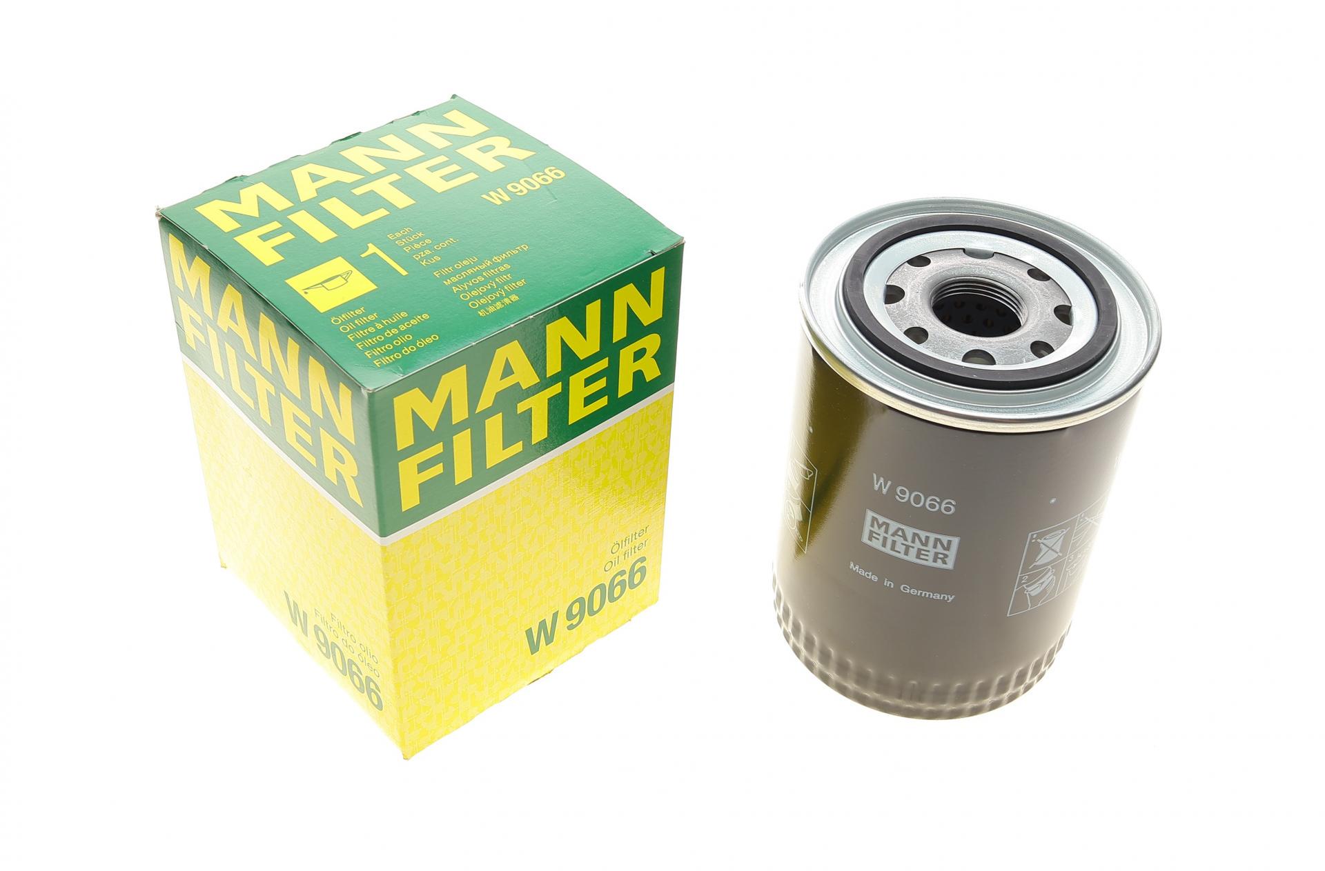 Фильтр масляный Mann-Filter для Mitsubishi (L200/Lancer/Pajero 2,5TD/DiD/04- (W 9066)