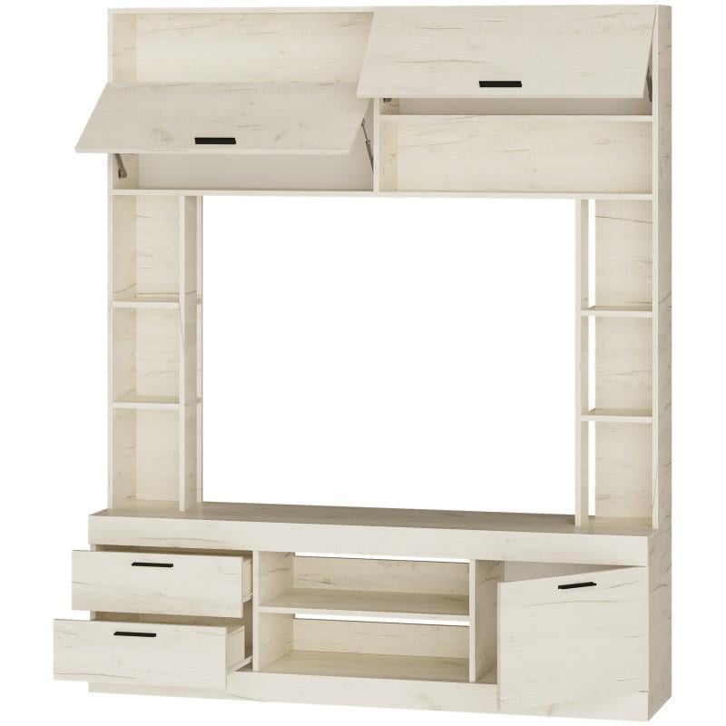 Стенка в гостиную Еверест Соната крафт белый (111374)