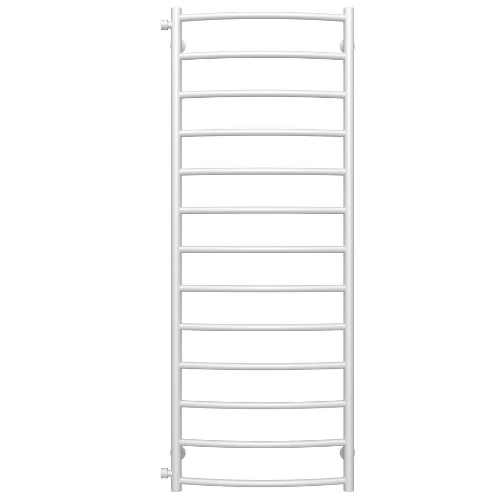 Полотенцесушитель водяной Deffi Классик П13 боковое левое подключение нержавеющая сталь 500x1400 мм Белый (C.DK.140.50.13.WB)