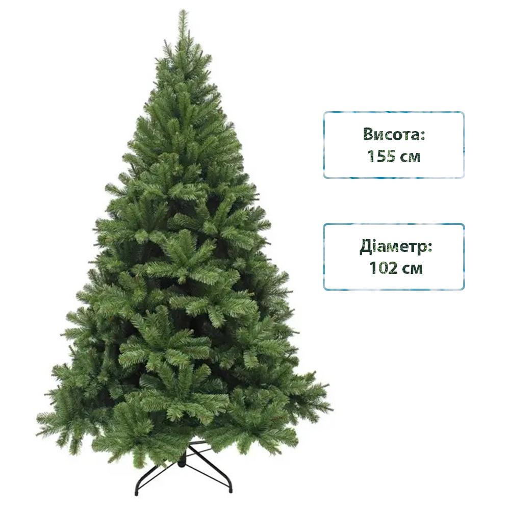 Искусственная елка Triumph Tree Edelman 155 см Зеленый (8718861510621) - фото 2 Искусственная елка Triumph Tree Edelman 155 см Зеленый (8718861510621) - фото 2