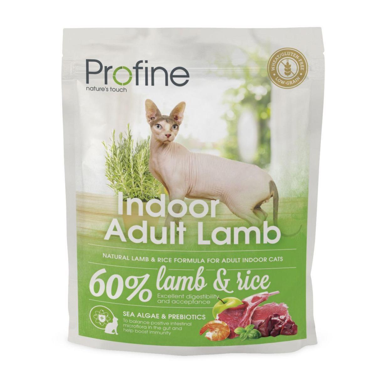 Сухий корм для котів які живуть в приміщенні Profine Cat Indoor ягня 300 г (170568/7725)
