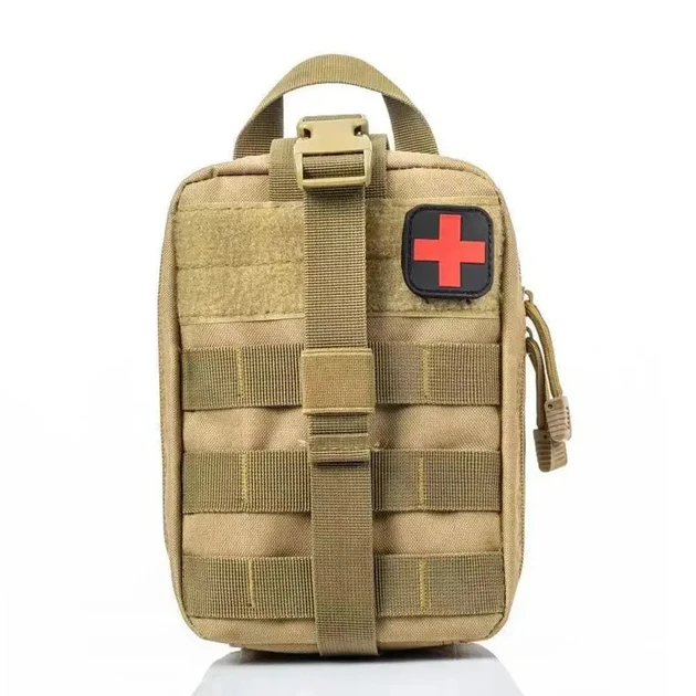 Аптечка военная Оксфорд 800D MOLLE 2.7 л Койот (28524311)