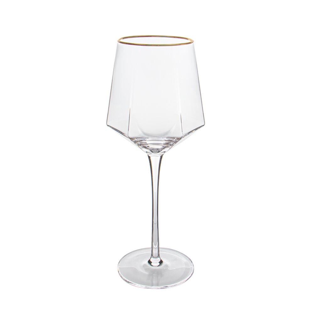 Бокал Маунт для красного вина с золотым ободком 450 мл (21-OLSFD1002-2)