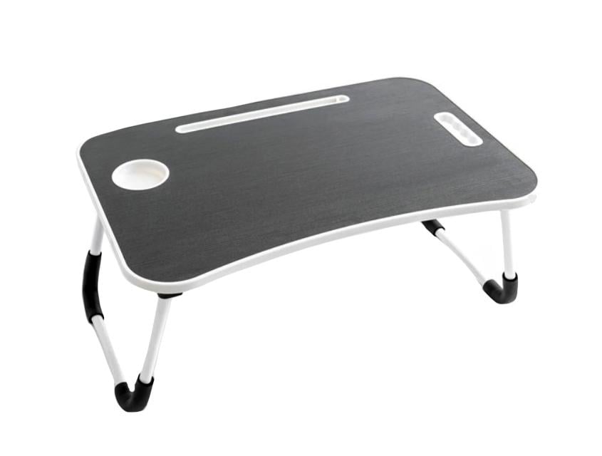 Столик-подставка складной Черный/Белый (200-19827750)