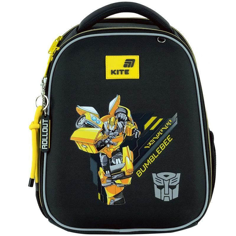 Каркасный рюкзак KITE Education Transformers 36,5x27x15,5 см 14 л Черный (TF26-555S)