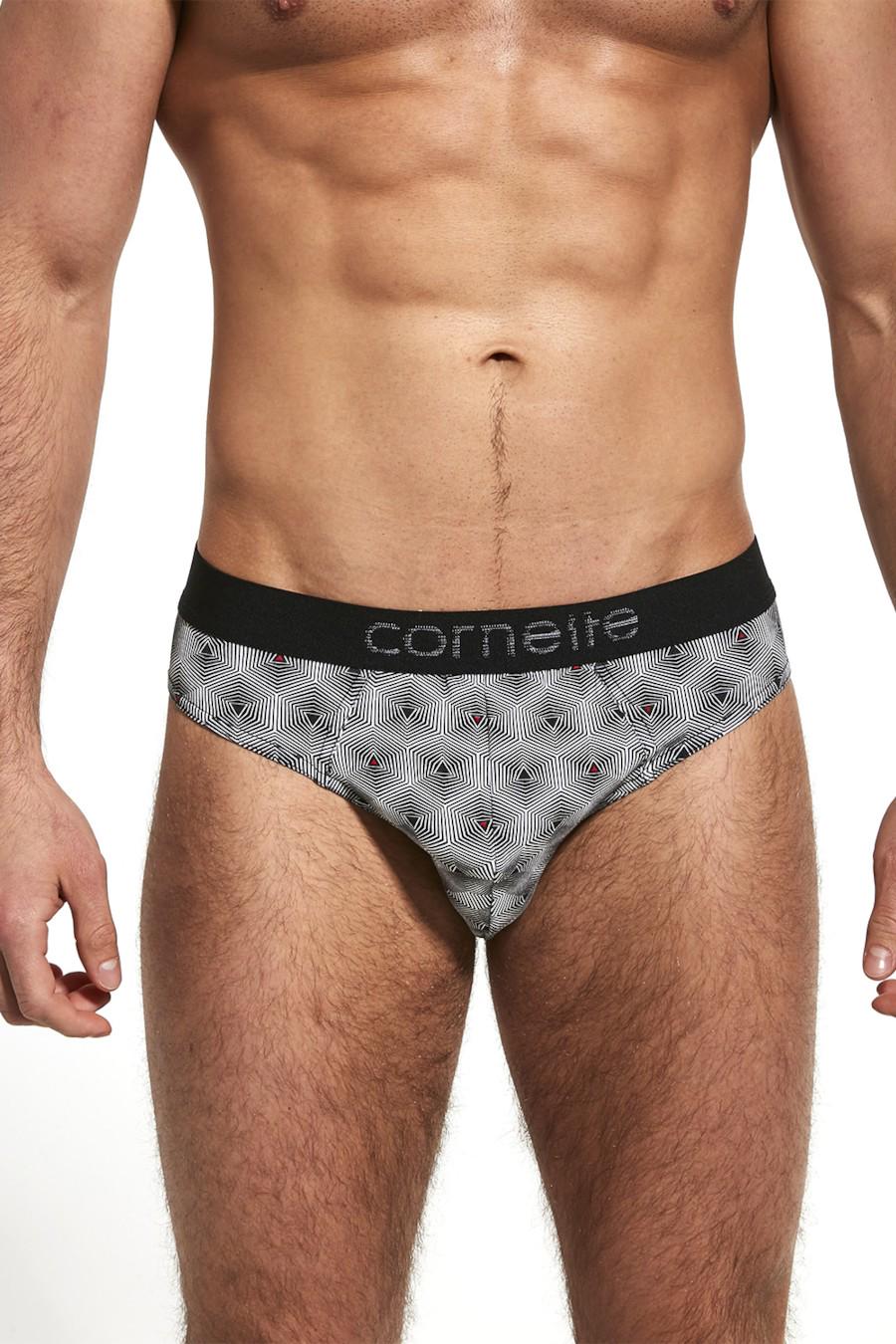 Трусы слип Cornette р. 50/L Черно-белый (68719)