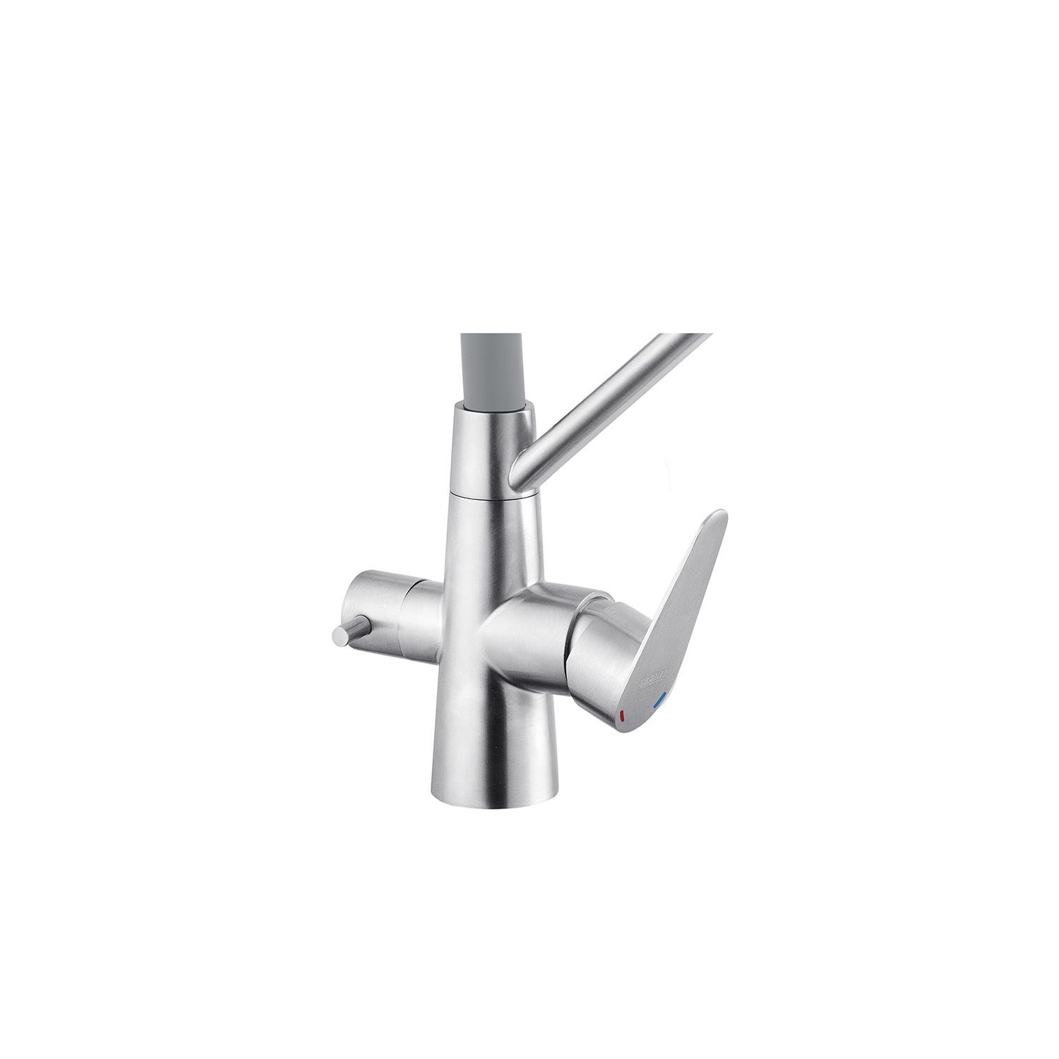 Смеситель-кран для кухни Kroner KRP Edelstahl Klassisch ESG03817GRA (KR27937Y) - фото 4 Смеситель-кран для кухни Kroner KRP Edelstahl Klassisch ESG03817GRA (KR27937Y) - фото 4