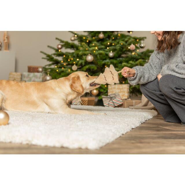 Игрушка для собак Trixie Рождественская елка с канатом 38 см - фото 3 Игрушка для собак Trixie Рождественская елка с канатом 38 см - фото 3