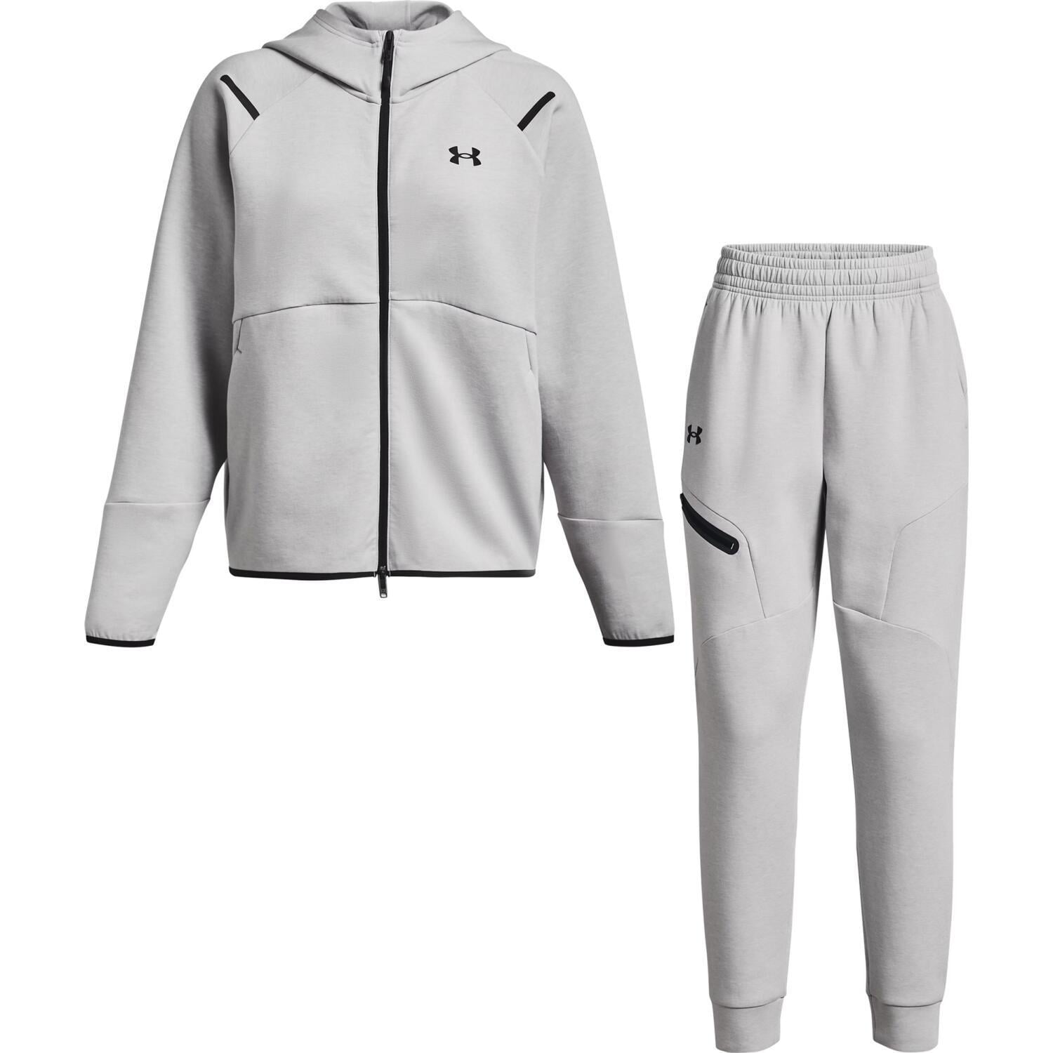 Спортивний костюм жіночий Under Armour UNSTOPPABLE FLEECE S Сірий (9842-011&1379846-011)