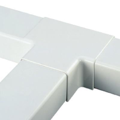 Тройник ДКС Angara для короба ABS пластик 90х40 мм RAL9016 Белый (AIR90406)