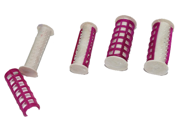 Термобігуді пластмасові 10 шт. 5.5 см 2,5 см