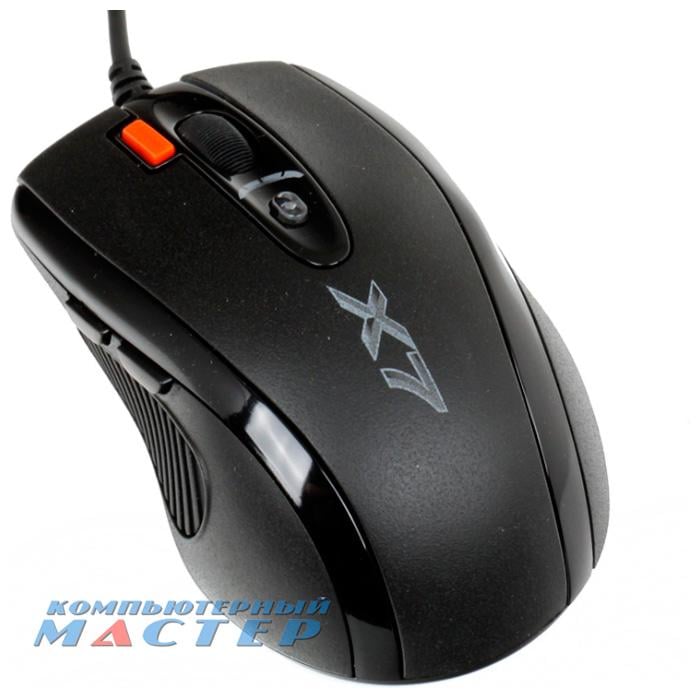 Мышь A4Tech X-710MK USB X7 Black (11058) - фото 1