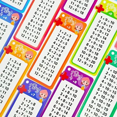 Математические карты 30 шт. 18x7 см (Q00685) - фото 3 Математические карты 30 шт. 18x7 см (Q00685) - фото 3