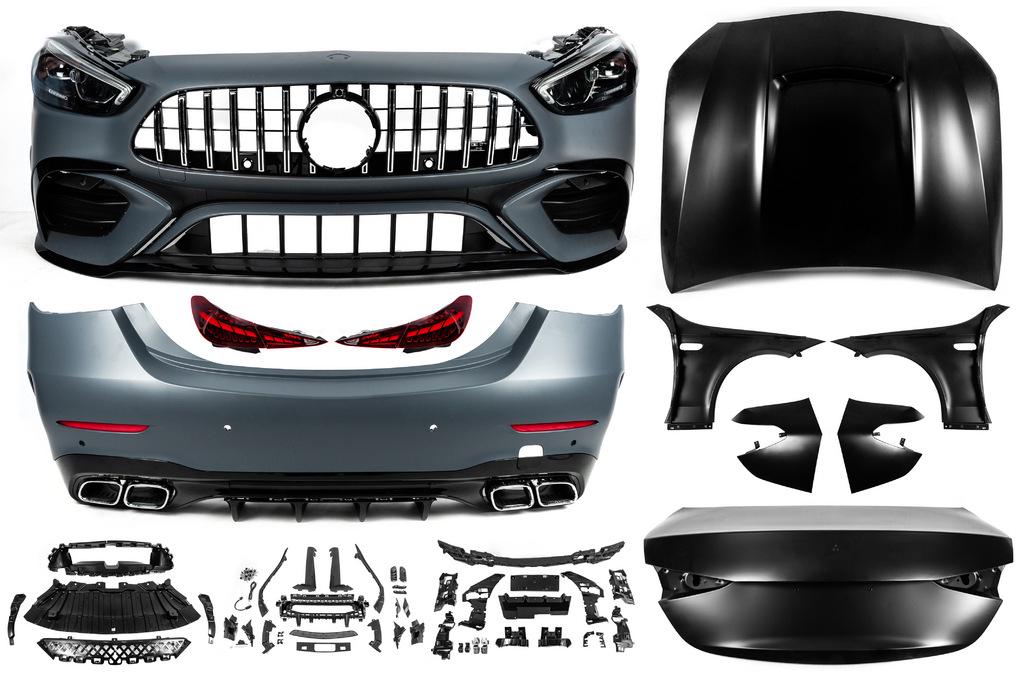 Комплект рестайлинга GBT в W206 AMG для Mercedes C-сlass W205 2014-2021гг. пластик под покраску
