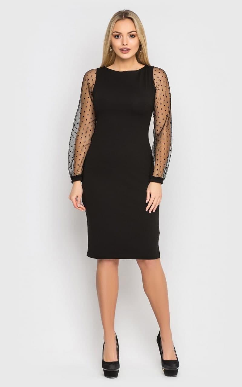 Платье Annita Fashions L Черный (3819)