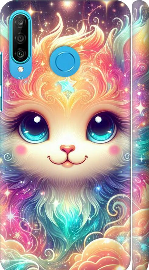 Чехол на Huawei P30 Lite Сказочный котенок (5813m-1651-42517)