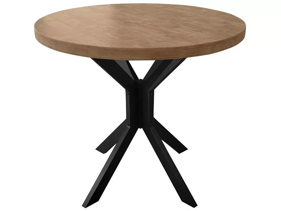 Стол барный Металл-Дизайн Фолд круглый ДСП/металл Черный