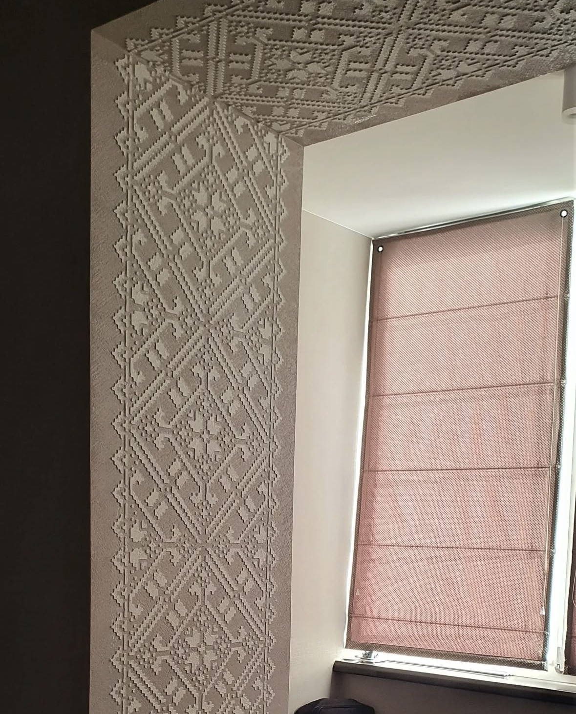 Трафарет DFA украинский узор вышиванка для штукатурки и краски 0,3-1 мм (Z00006-d) - фото 3