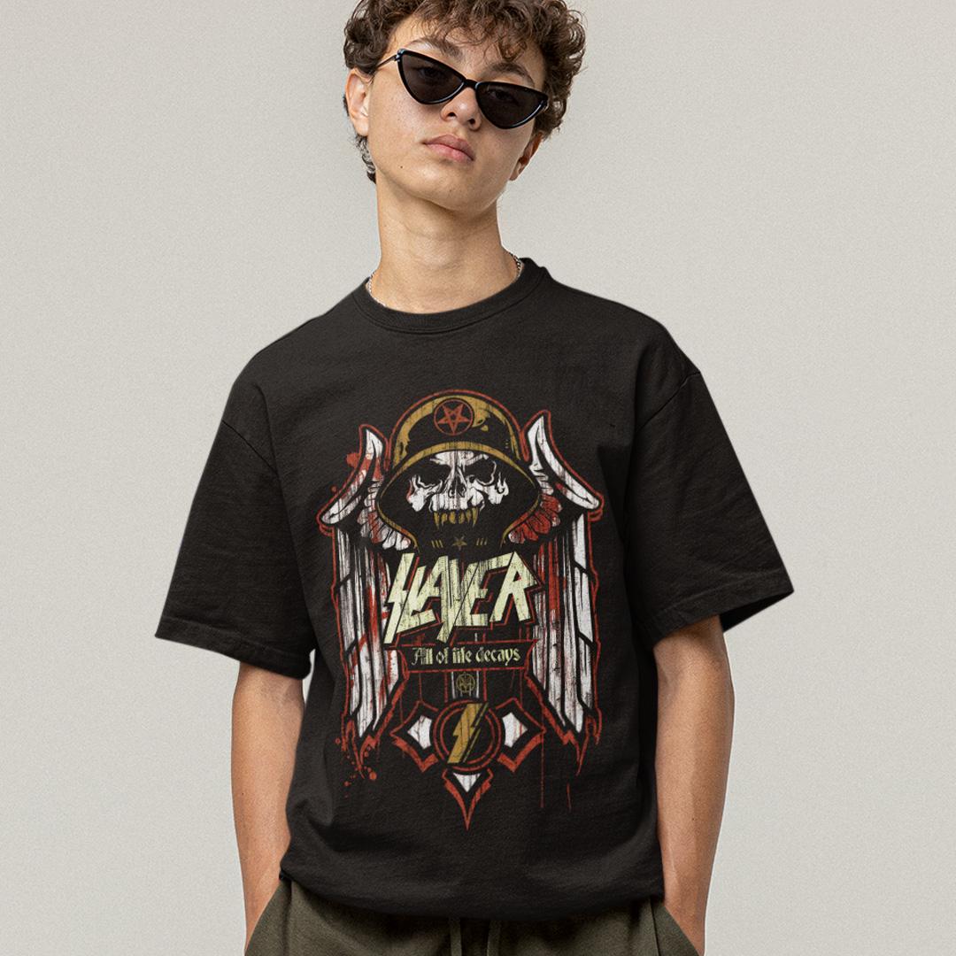Футболка унисекс Slayer All Of Life Decays 4XL Черный (0000010284)
