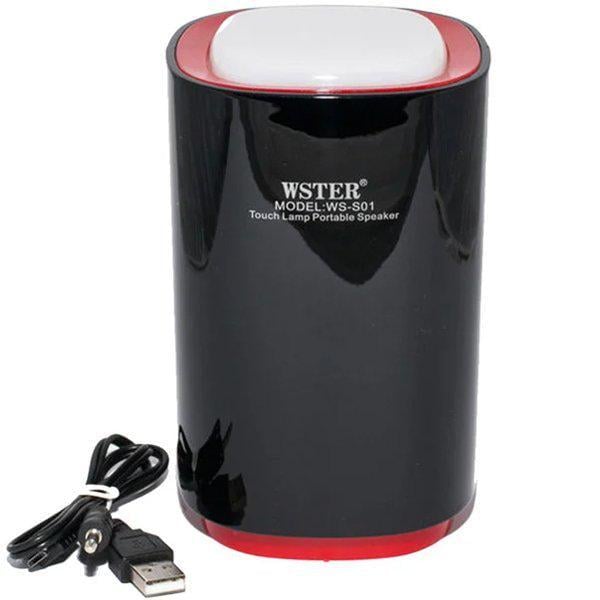 Колонка портативная XPRO WS-S01 5 Вт USB/AUX/FM/Bluetooth Черный (lp-79192)