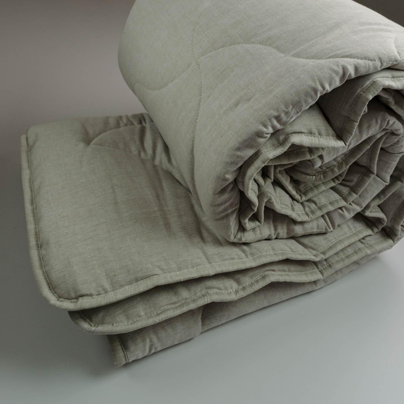 Одеяло конопляное зимнее YouStar покрытие лен детское 110х140 см Серый (chn-kklw-c-sil) - фото 6 Одеяло конопляное зимнее YouStar покрытие лен детское 110х140 см Серый (chn-kklw-c-sil) - фото 6
