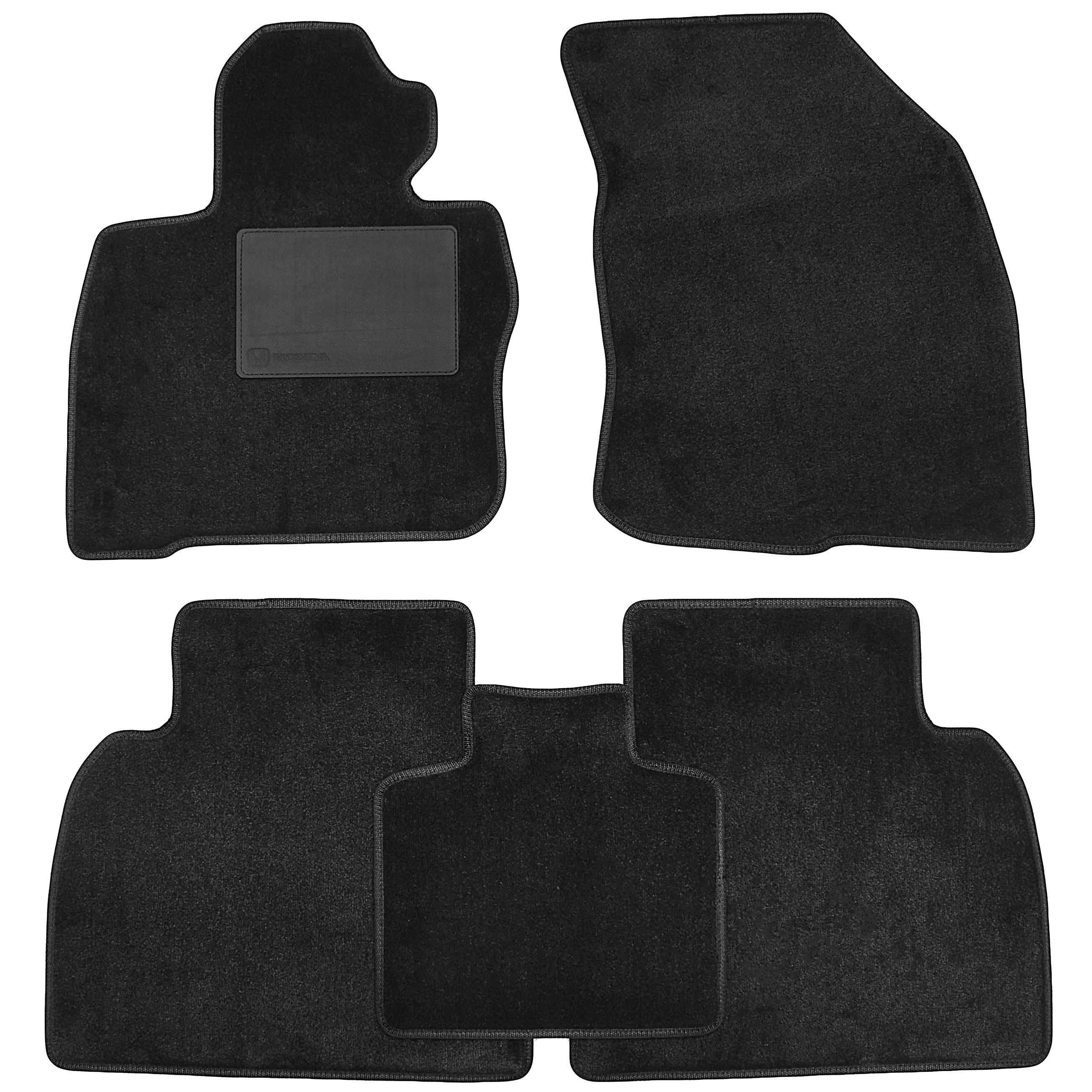 Коврики в салон для Honda Civic 5D 2006-2012 текстильные Черный