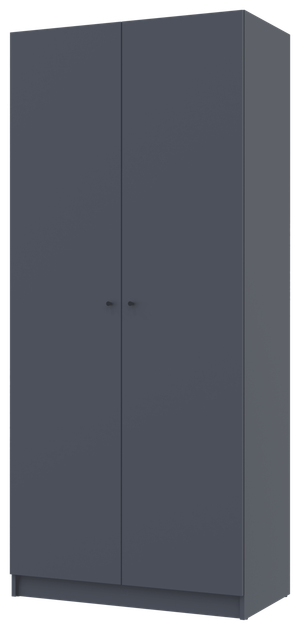 Шафа Doros Promo з полицями 90х48х204 см Графіт (42005101) - фото 6 Шафа Doros Promo з полицями 90х48х204 см Графіт (42005101) - фото 6