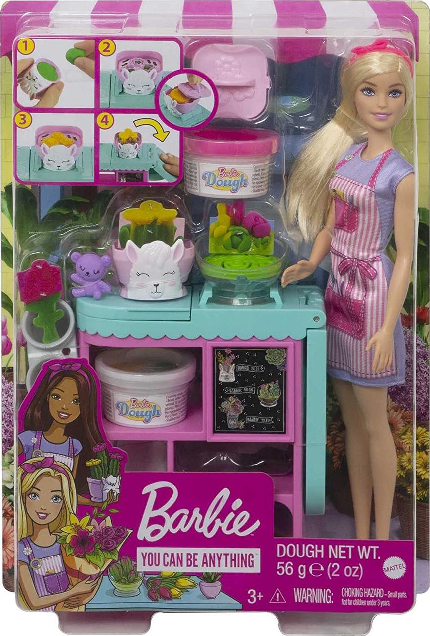 Ігровий набір лялька Barbie Лавка флориста із серії Я можу бути (GTN58)