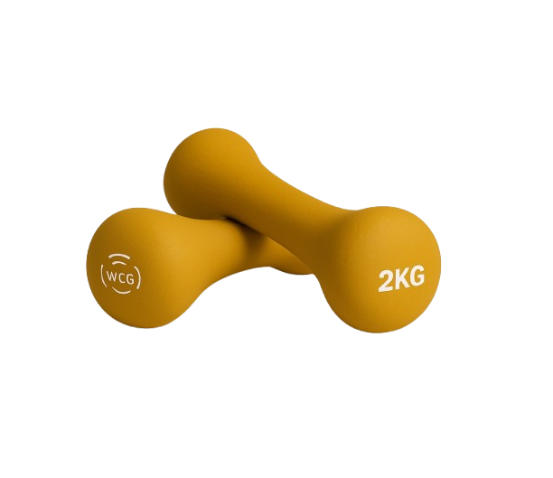 Гантелі для фітнесу неопренові WCG 2 кг/2 шт. (28434112)